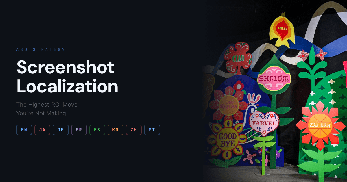 ASO Screenshot Localization Strategy