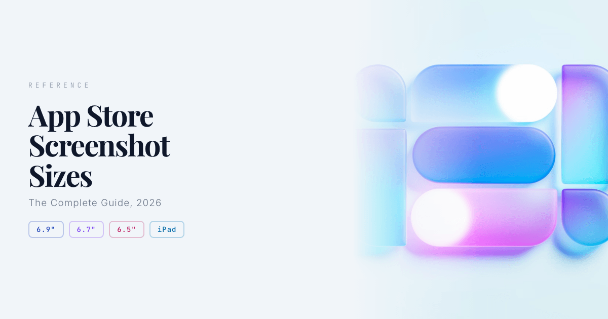 App Store Screenshot Sizes